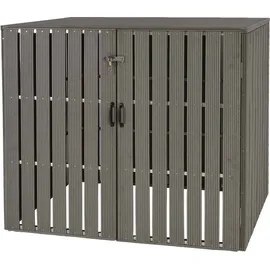 MCW Mülltonnenbox MCW-J28-XL2-4 grau