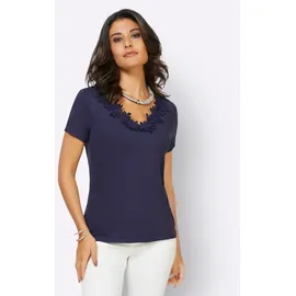 CREATION L Shirt in nachtblau | Gr.: 44