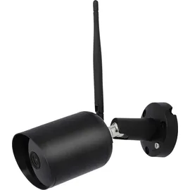 Unitec WIFI Überwachungskamera Outdoor Schwarz
