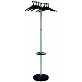Maul Garderobenständer Wavy 2 Silber