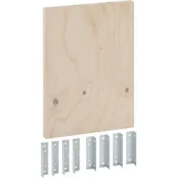 Geberit Montageplatte Duofix 50x35x2cm, univers., f Trockenbau, Holz