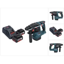 Bosch GBH 18V-22 ohne Akku + 2 x 5,0 Ah + Ladegerät