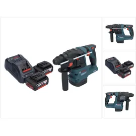 Bosch GBH 18V-22 ohne Akku + 2 x 5,0 Ah + Ladegerät