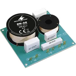 MONACOR DN-20, Component-Crossover, 2-Wege-Systeme, 300 W, 8 Ohm, 2000 Hz, Grün