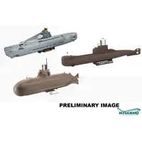 REVELL 70 Jahre Bundeswehr:Wilhelm Bauer,Type 206A,Class2 05186