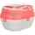 Trixie Transportbox Pico 30 x 21 x 23 cm Grau/Rot