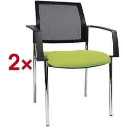 Topstar 2er-Set Besucherstuhl »BtoB 10« grün, 48x47 cm
