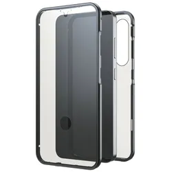 360° Glass Armband für Samsung Galaxy S24  (Schwarz)