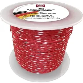 schmidt's onlineshop Maurerschnur 50 m x 1,2 mm rot/weiß