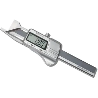 45Grad 0-10mm Digitales Fasenmessgerät Edelstahl Fasenlehre Messschieber Elektronisches Fasenmessgerät(45°)