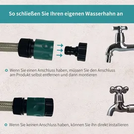 DURHAND Schlauchtrommel mit Multibrause 845-260