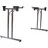 BMB Klapptisch-Gestell CR pol.H.710-715mm Befestigungsschrauben BMB