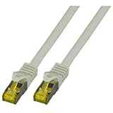 EFB MK7001.1G Netzwerkkabel grau 1 m Cat6a S/FTP LSZH -
