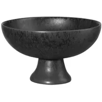 Asa Selection ASA Schale auf Fuß, Black Iron d. 21 cm, h. 9,5 cm