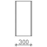 Pelipal Serie 6040 Wandschrank OKT053033, B:300, H:700, T:330mm OKT053033