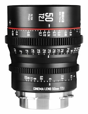 Meike Meike Super 35 Prime Cinema Lens 50mm T2.1 PL Mount