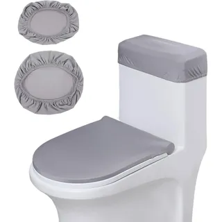 MYLERCT Toilettendeckelbezug, WC Deckelbezug, Elastisches Toilettendeckel Bezug,