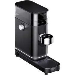 WMF Kaffeemühle "Lumero", schwarz, B:12,64cm H:30,7cm T:32,17cm, Kaffeemühlen, 40 Mahlgrade, Edelstahlmahlwerk, LED-Display, 150 Watt, Cromargan