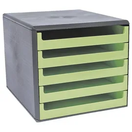 Böttcher-AG Schubladenbox 5-tlg. grün