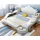 xl moebel gmbh Doppel Luxus Design Bett 180 x 200 cm Weiß