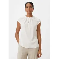 Comma, Comma Satinbluse mit Raffung