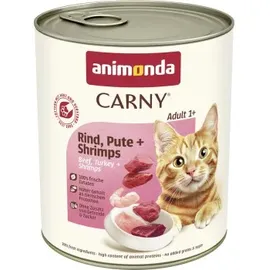 Animonda Carny Adult Rind, Pute & Shrimps 6 x 800 g