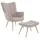 byLIVING Sessel UTA Polyester 0 x 0 x 0 cm Beige