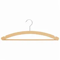 Weber Holz-Kleiderbügel mit Steg 42 cm 3er-Pack mit Steg