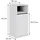 Vicco Viola Badschrank 38 x 80 cm Grau/Weiß