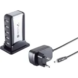 ShiverPeaks S-IMPULS USB 2.0 High-SPEED HUB-7 FACH mit Netzteil