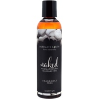Intimate Earth Massageöl Naked (Neutral)« Flasche mit 120ml, natürliches Massage-Öl ohne Duftstoffe
