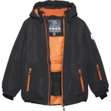 Color Kids Skijacke orange | schwarz 128
