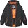 Color Kids Skijacke orange | schwarz 128