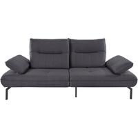 Big-Sofa INOSIGN "Marino" Sofas Gr. B/H/T: 226 cm x 96 cm x 107 cm, Struktur fein, Mit Armfunktion, Rückenfunktion und Sitztiefenverstellung, grün (mint) XXL Sofas