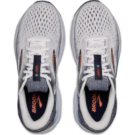 Brooks Ghost 16 - Hr., white/peacoat/orange 45 1⁄2