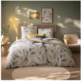 Estella Mako Interlock Jersey Bettwäsche Nathalie silber