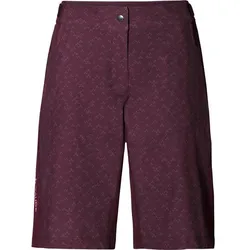 VAUDE Damen Shorts Wo Ledro Print Shorts, cassis, 44