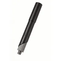 KLICKfix Vorbauverlängerung 22,2mm 1", Ø 25,4mm Stahl, schwarz, verlängert bis zu 10cm