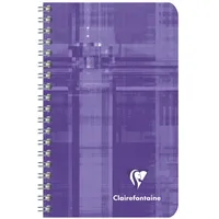 Clairefontaine 10x Notizbuch 7,5x12cm, 50 Blatt 90g, liniert -