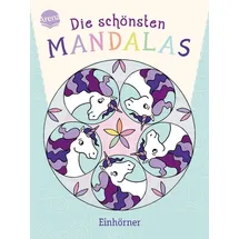 Arena Mein dicker Mandala-Malblock 1 St. Einhörner