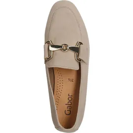 Gabor Fashion Damen-Slipper Beige-Gold, Farbe:beige/schlamm, UK Größe:8 - Beige - 42