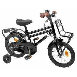 vidaXL Kinderfahrrad 12 Zoll schwarz