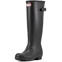 Hunter Original Adjust, Damen Langschaftstiefel, ungefüttert, Schwarz, 37 EU - 37 EU