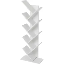 ML-Design Aktenregal 50x25x140 cm Weiß