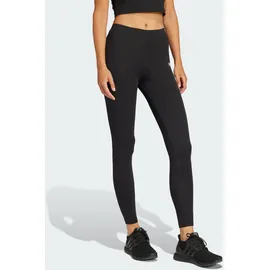 adidas Essentials Linear Cotton Leggings Black / White XL