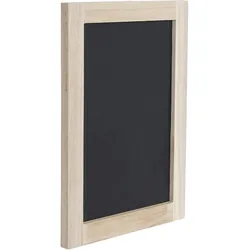 Mendler Wandtafel HWC-C18, Kreidetafel Schreibtafel Schiefertafel Dekotafel Notiztafel ~ 40x30cm