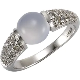 Jamelli Silber-Ring mit Edelsteinen | Gr.: 58,