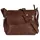 Spikes & Sparrow Umhängetasche echt Leder, braun