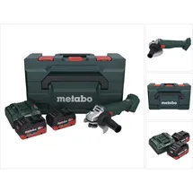 Metabo W 18 L 9-125 inkl. 2 x 8,0 Ah + Ladegerät + metaBOX