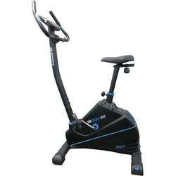 STAMM BODYFIT Heimtrainer »TORONTO 500 deluxe«, (mit Tablet-Halterung), Schwungmasse ca. 11 kg, 24 Widerstandsstufen STAMM BODYFIT schwarz-blau ohne Unterlegmatte